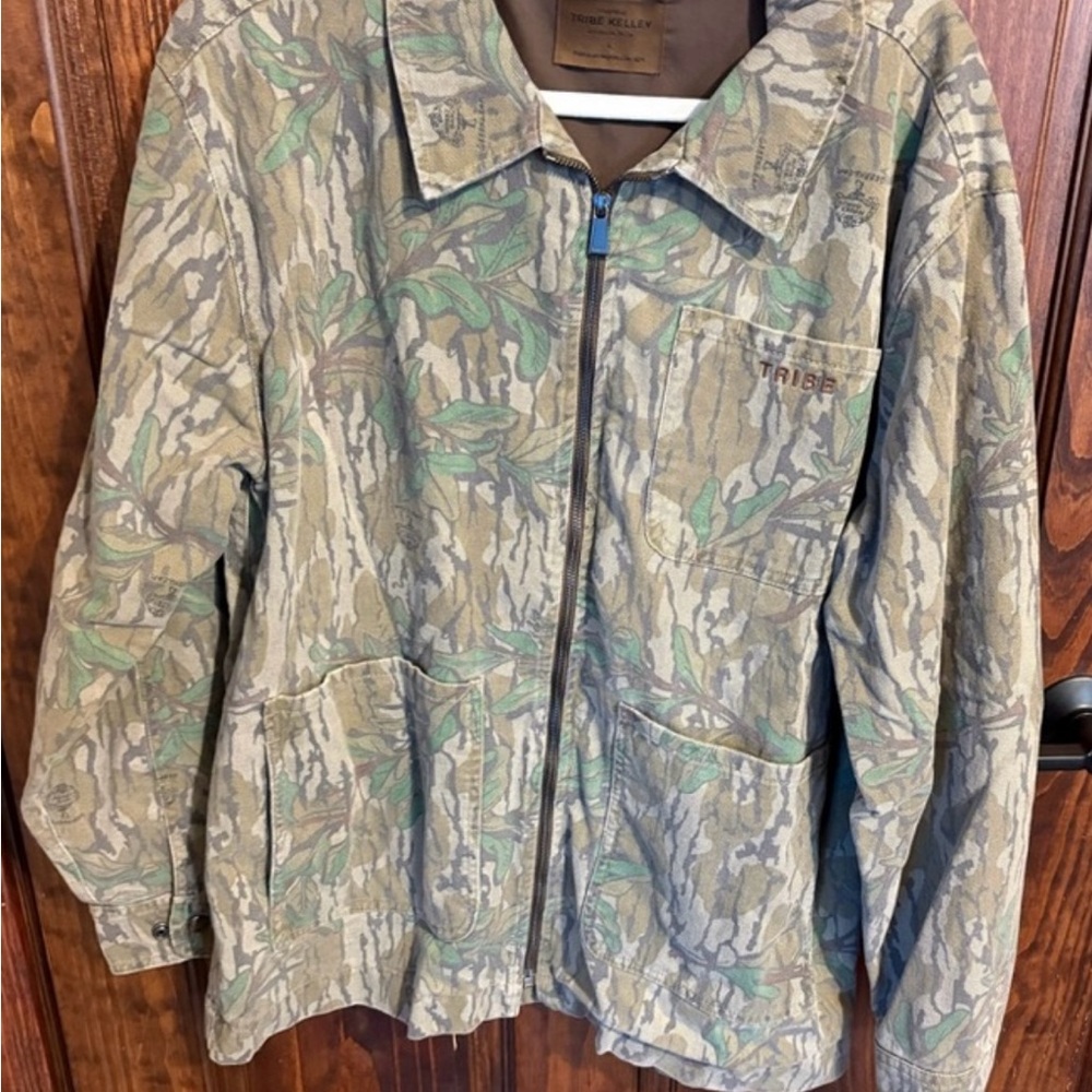 Tribe Camo Green Jacket for Men